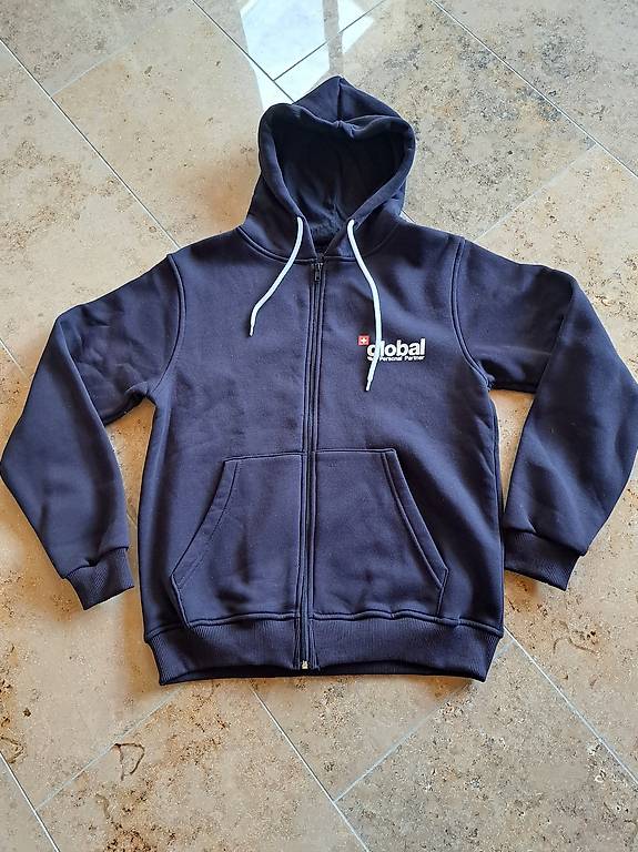 Herren Sweatjacke dunkelblau Gr. M