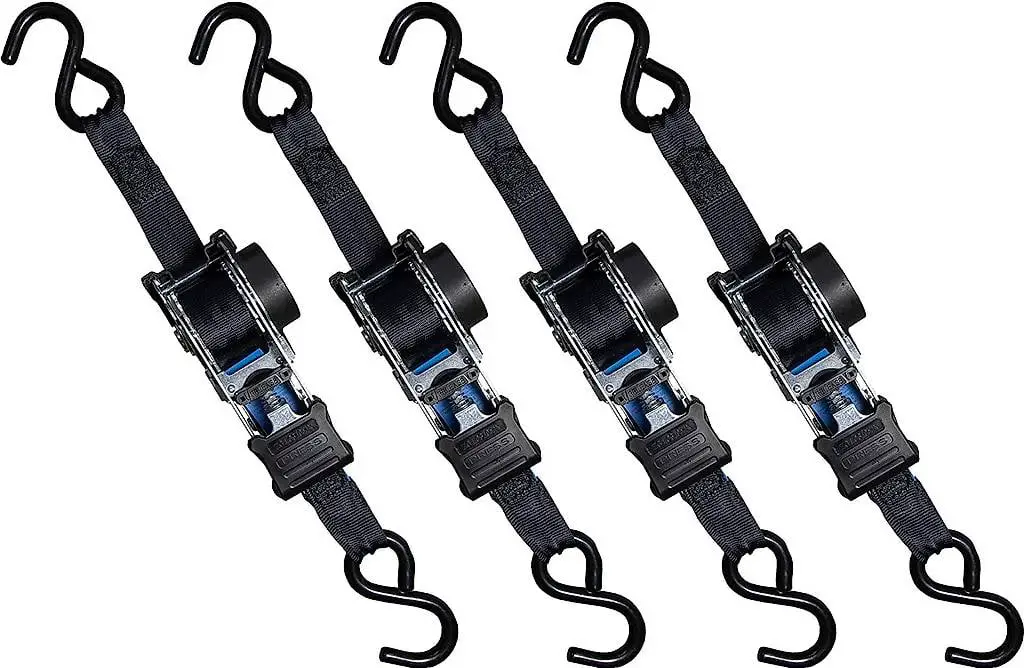 4 x Automatik Spanngurt/Automatischer Zurrgurt