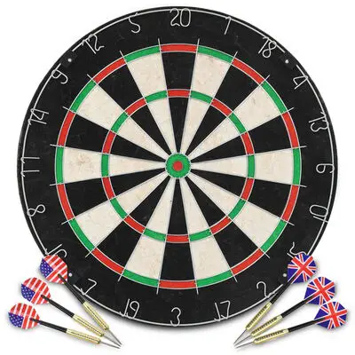  vidaXL Professionelles Dartboard Sisal mit 6 Darts