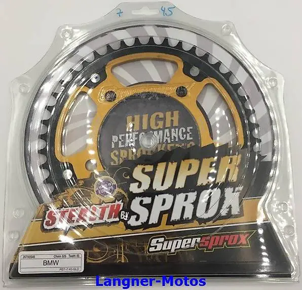 Kettenrad Supersprox RST-7:45-Gold 45 Zähne BMW S1000 R K47