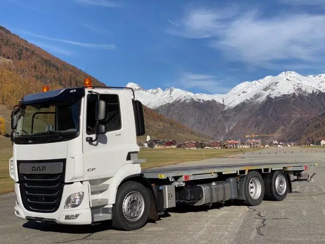 DAF, DAF CF 530 FAN 6x2, Wechselrahmen / Containerchassis