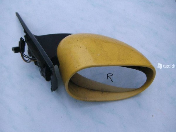 Fiat Coupe Rückspiegel VR Gelb