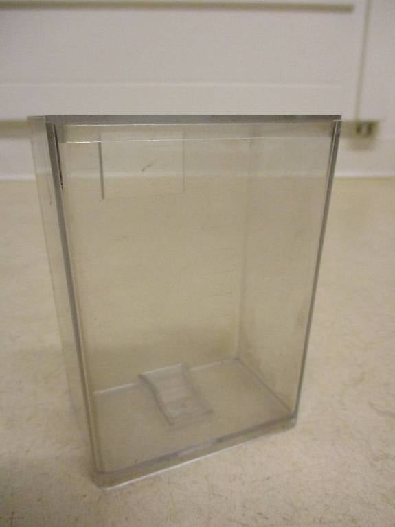 Plexiglas-Behälter Kaffeepulver Mellert Kaffeemühle 70er