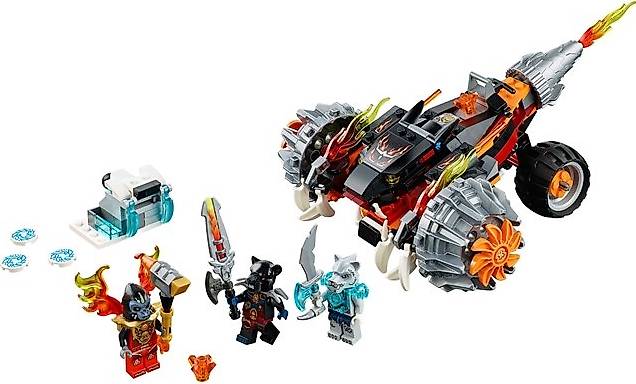 LEGO CHIMA 70222 - Tormaks Schattenwerfer [komplett]