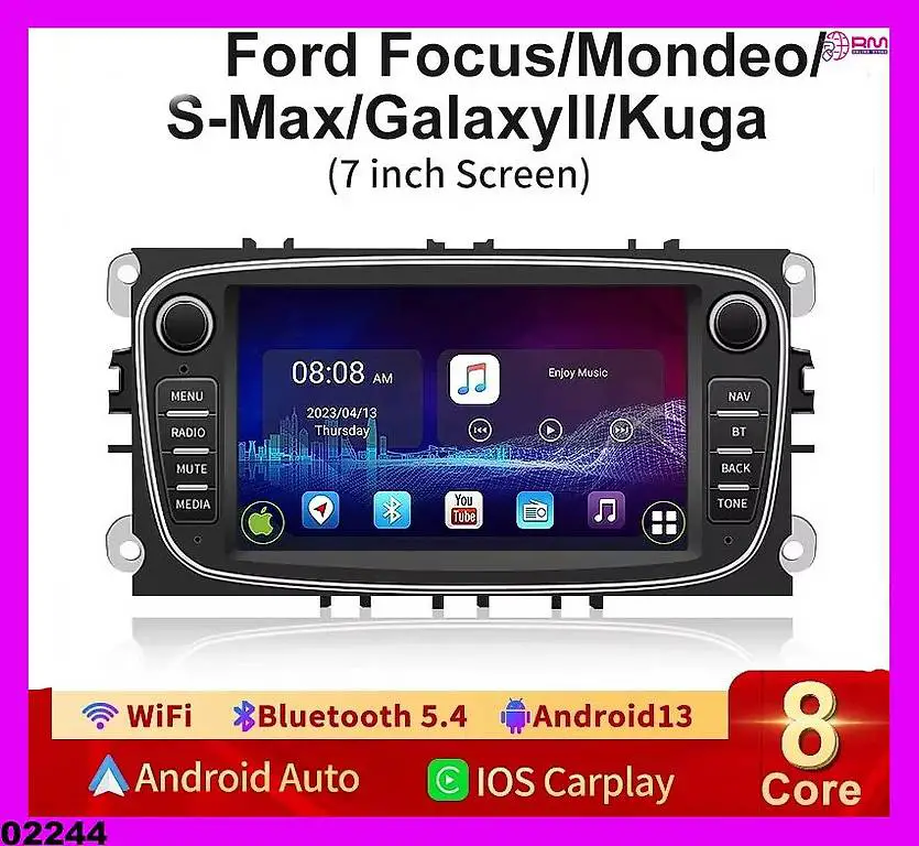 FORD Mondeo Focus Android 13 CarPlay Android AUTO Bluetooth