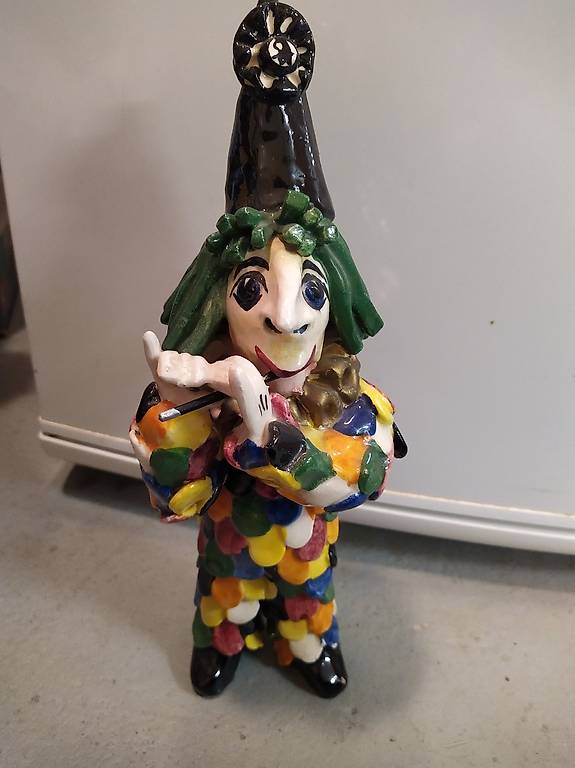 Basler Fasnachtsfigur Blätzlibajass Original Chapallaz