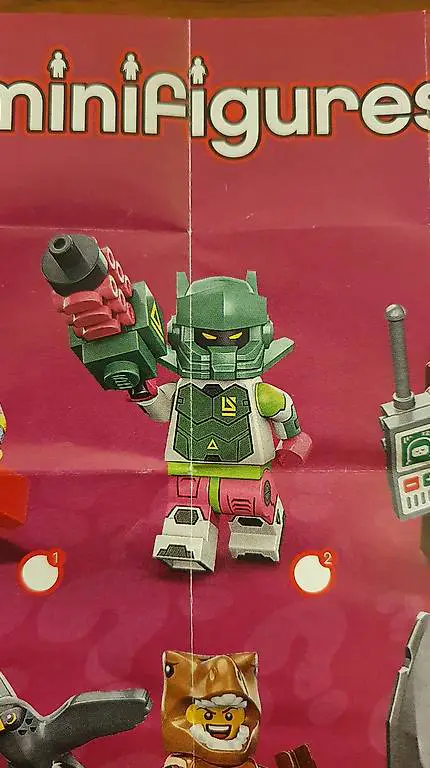 LEGO 71037 Minifigures Series 24 - Roboter (Nr. 2)