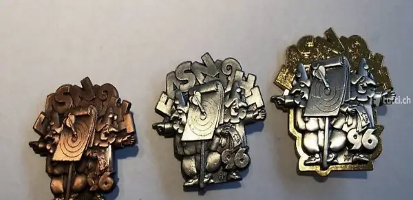 Basler Fasnachts Blaggedde Set 1996