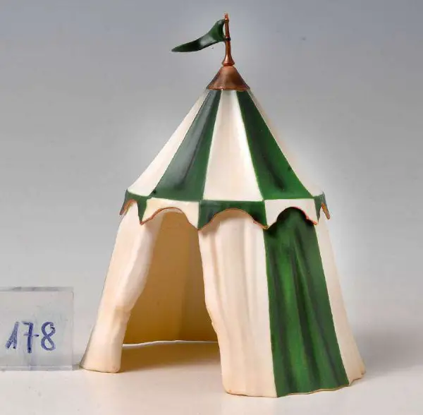 Ritter Zelt in grün nr. 178 für Ritter Figuren von Schleich