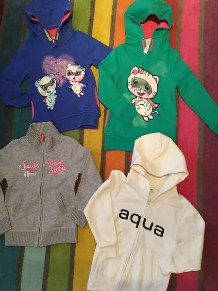 Felpe per bambina tg. 116