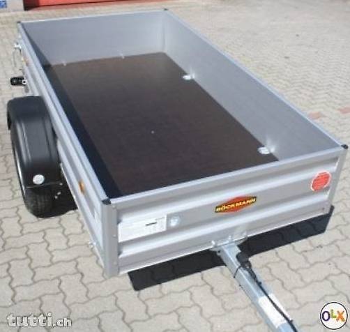 Tieflader, Böckmann TL-AL 2111/75, Anhänger ungebremst