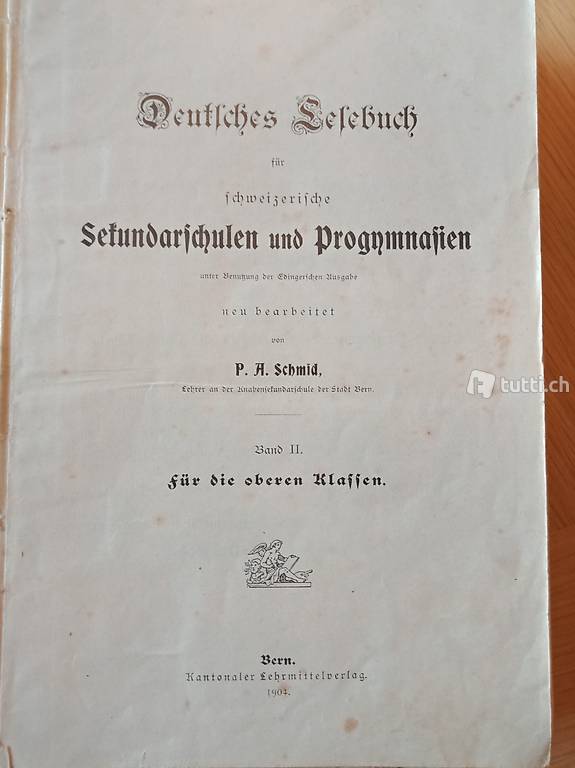 Lesebuch Deutsch von 1904