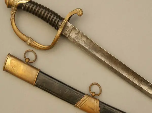  Antiker Säbel - Modell 1842/52 - Waadt, Schweiz