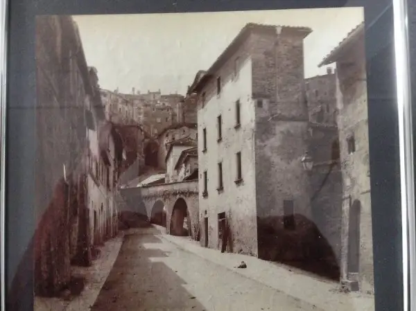 Perugia. alte Dorfbilder 2 Stück inkl. Bilderrahmen