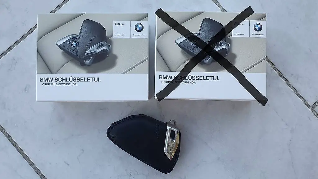 BMW Schlüsseletui Original BMW Zubehör - schwarz