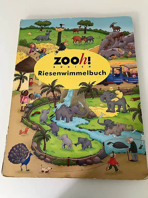 Zoo Zürich Riesen Wimmelbuch