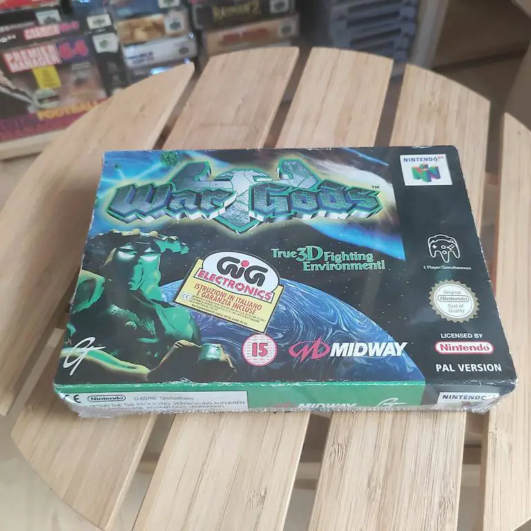 N64 War Gods Sealed
