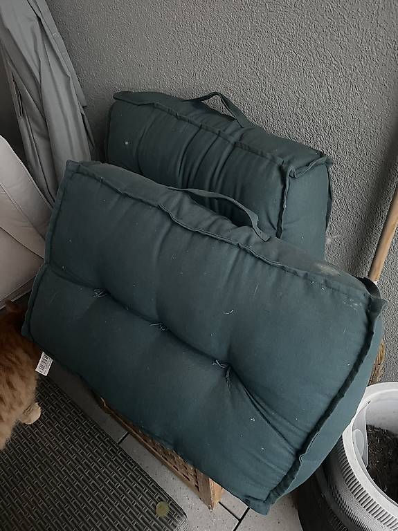 Palettenrückenlehnen und -Matratze