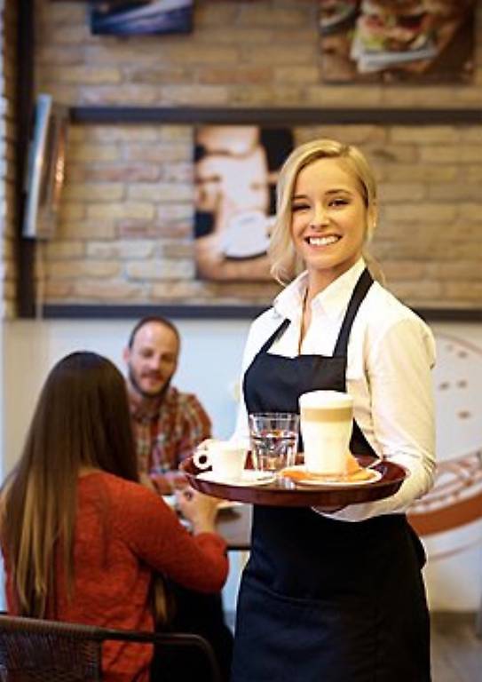 Servicemitarbeiterin