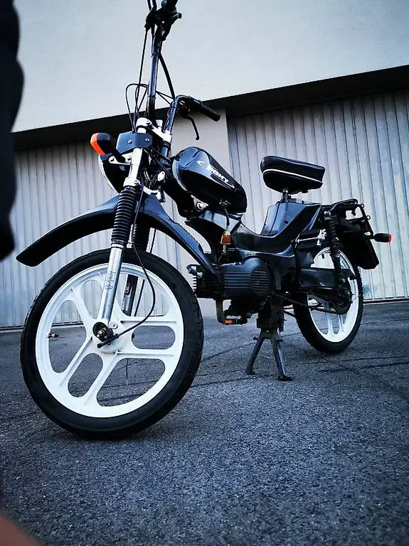 PONY 521 CROSS Mofa? mit E-Starter, Blinker & Ersatzteilen