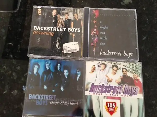 4 CDs der Backstreet Boys, Zusammen nur Fr. 17
