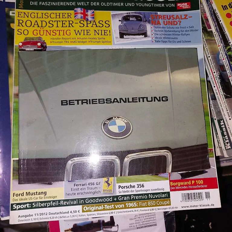 Betriebsanleitung BMW E 28, 518i, 520i, 525i, 528i