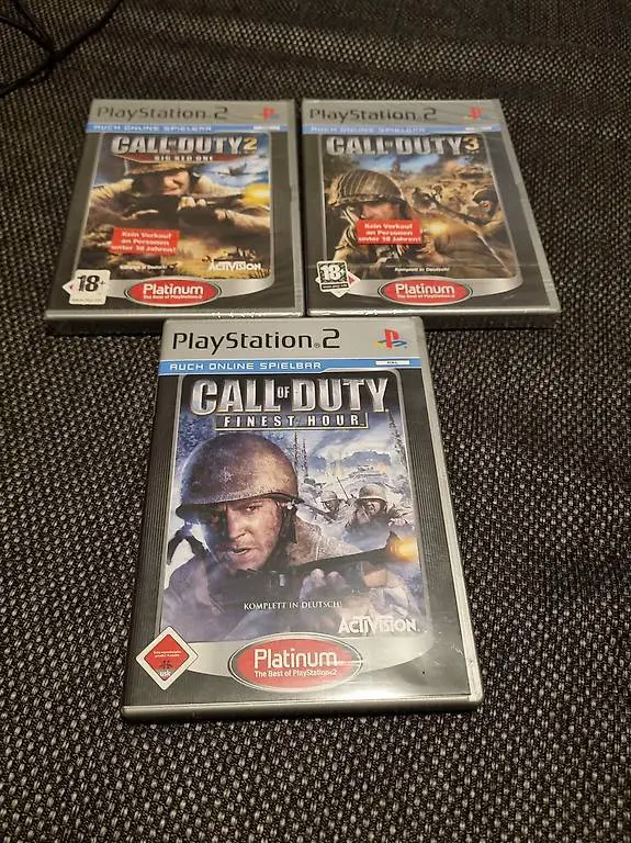 Call of Duty 1,2,3 OVP Sealed