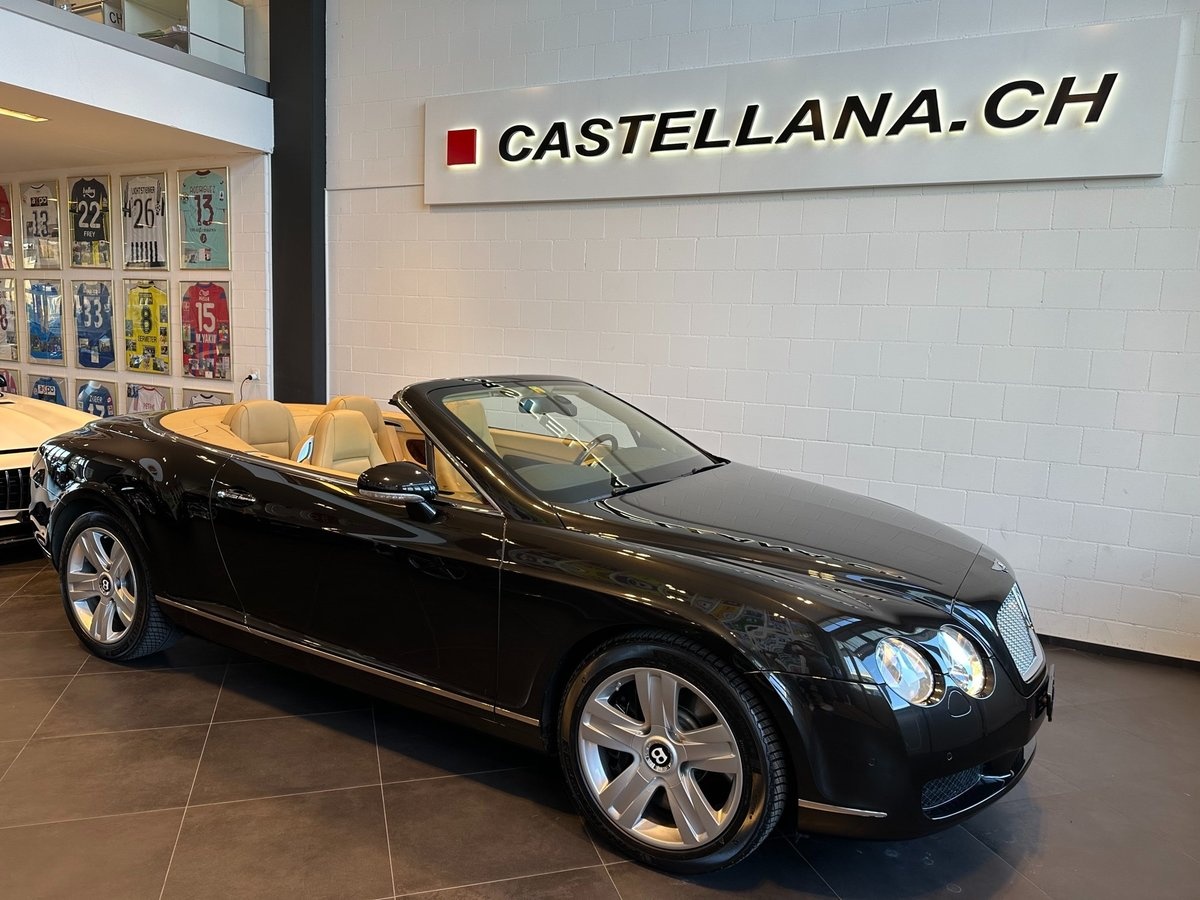 bentley continental gtc 6.0