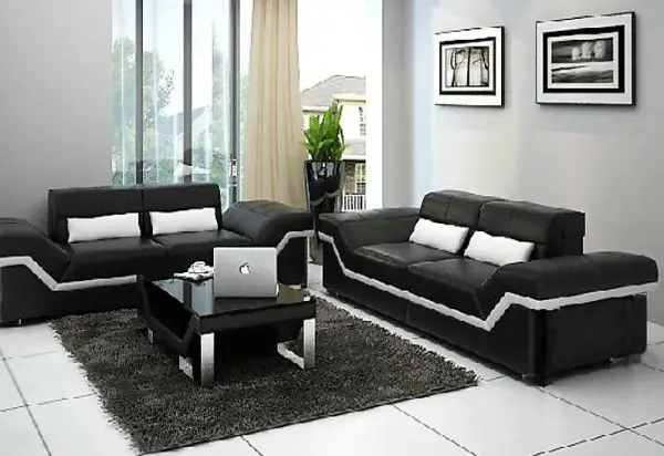  LEDERSOFA BIG SOFA 3+3 SITZER NEW YORK