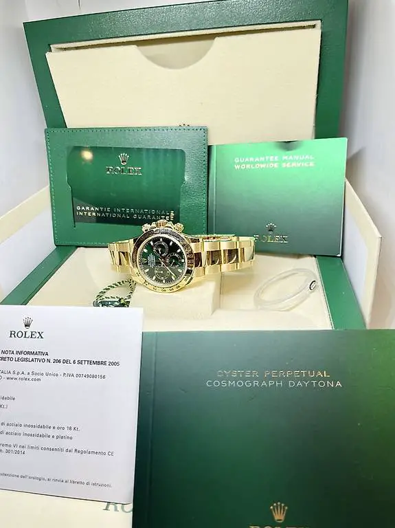 Rolex Daytona 116508 John Mayer Green Dial