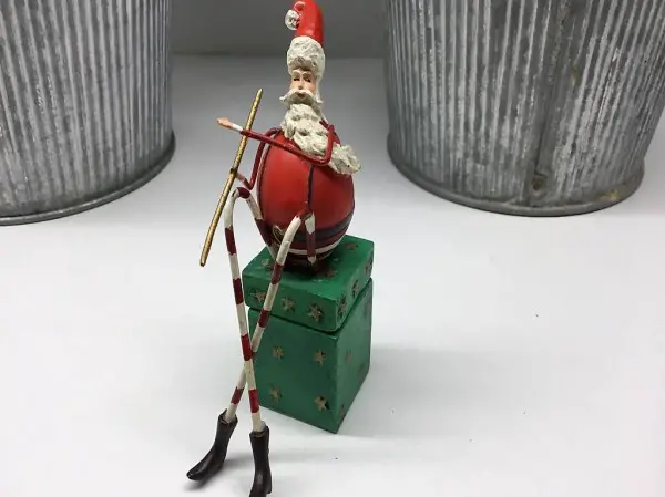 Weihnachtsmann / Schmuckdose v. Gisela Graham