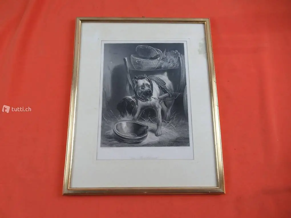  Antiker Stahlstich Das Marktfuhrwerk 1839