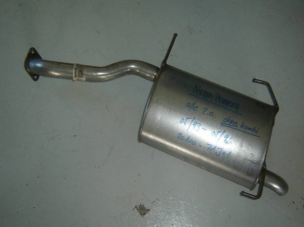 Auspufftopf hinten Nissan Primera 2.0 1993-