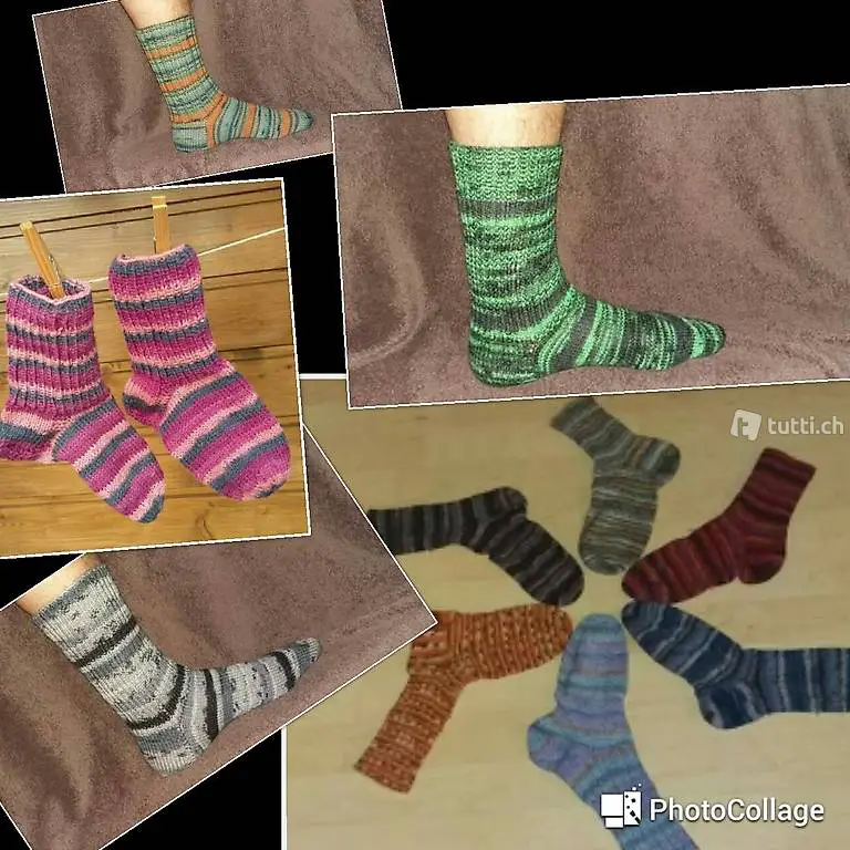 Wollsocken in allen grössen und Farben