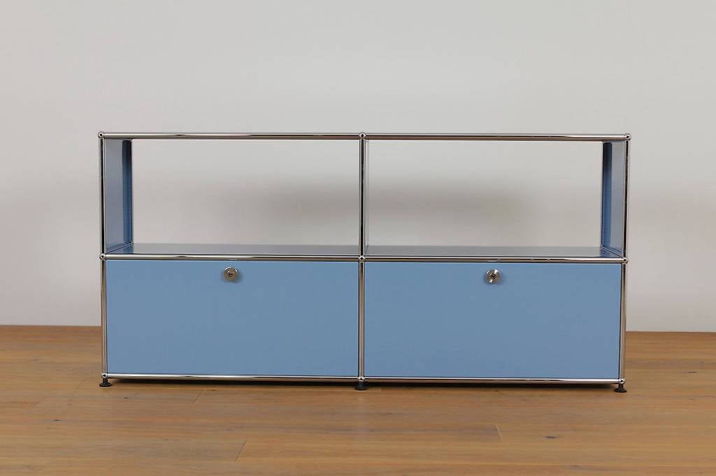 USM Sideboard upcycled Blueblue #1186