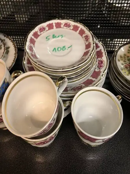 Kaffeeservice 5 Pers. Mitterteich