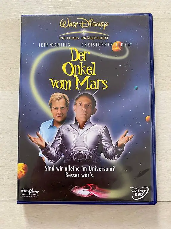 Dvd Der Onkel vom Mars Disney (1999) Mit Christopher Lloyd