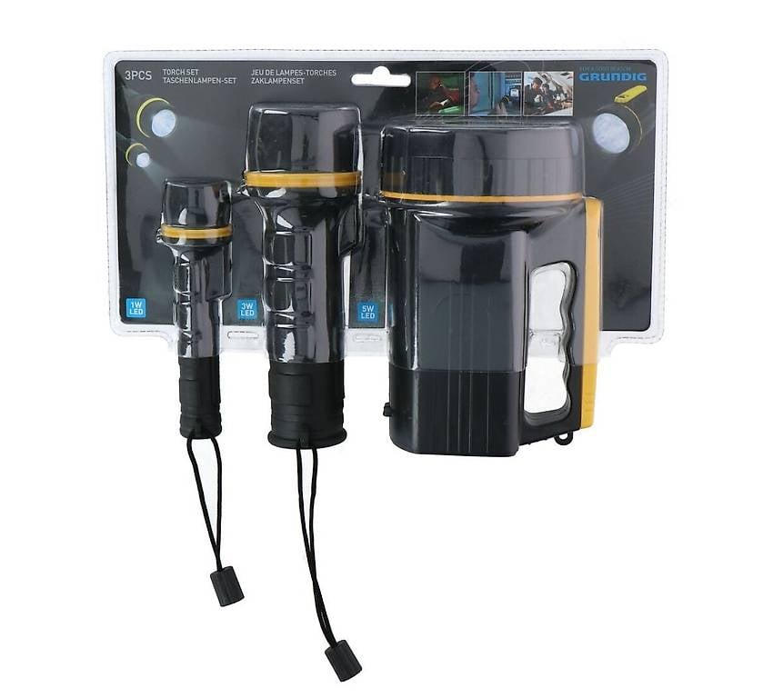 Taschenlampen 3-er Set