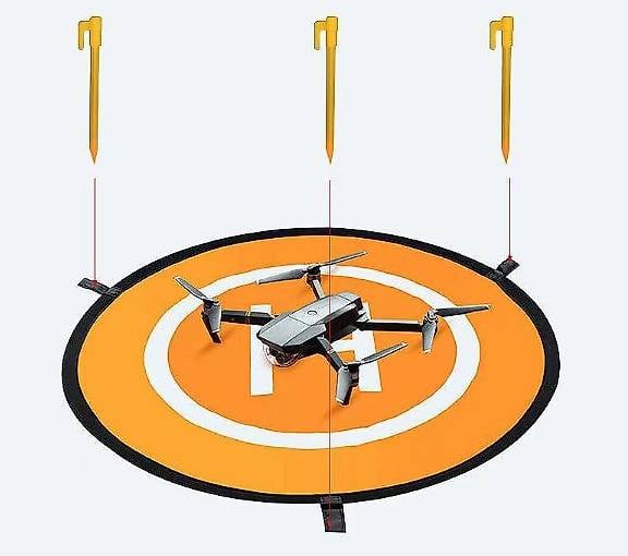 Portofrei Faltbar Drohne Launch Pad Hubschrauberlandeplatz f