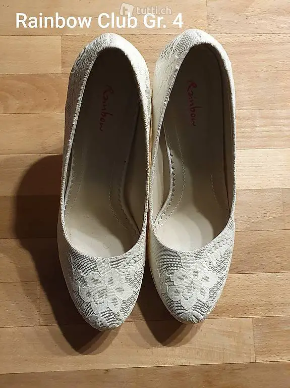 Brautschuhe, Vintage, Hochzeit, Rainbow Club