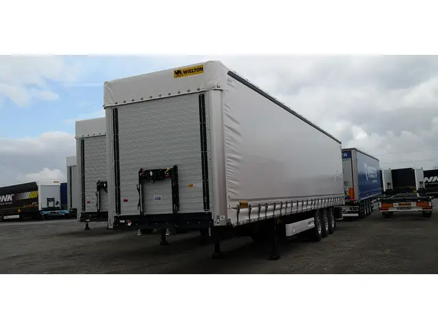 WIELTON, Wielton 3-Achs Curtainsider Master, Schiebeplane