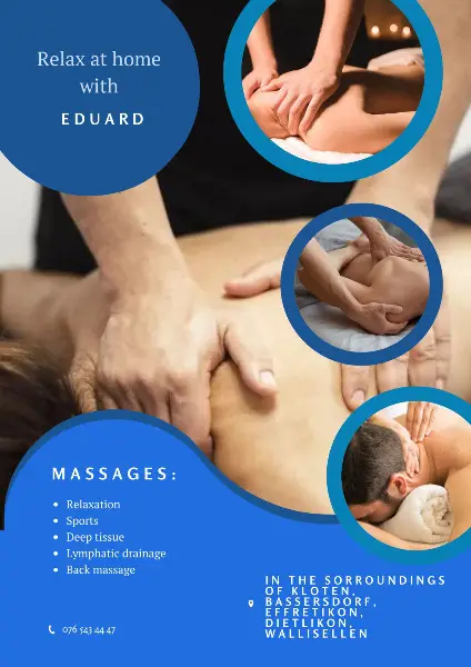 Relax at home, professional massage with Eduard