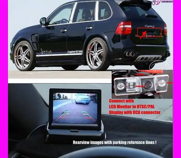  Porsche Cayenne Parkkamera