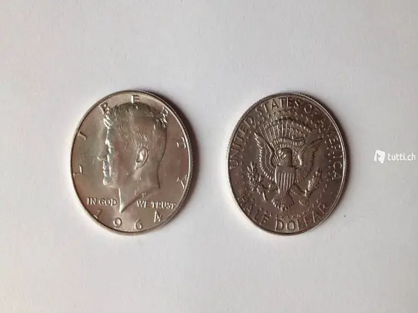 1/2 Dollaro USA - argento