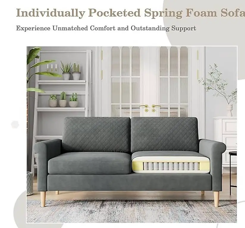 Vesgantti Sofa 2 Sitzer, Doppelsofa 164cm