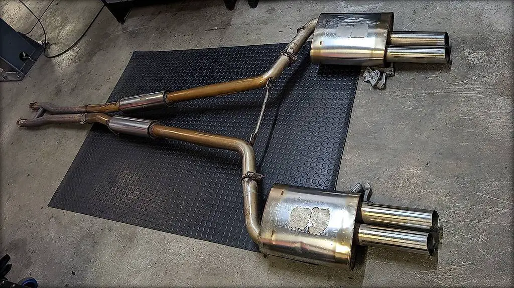 Audi S4 B6 Edelstahl Tuning Abgasanlage