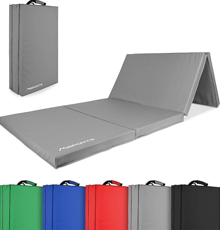 MSPORTS Turnmatte Premium klappbare Weichbodenmatte 190 x 80