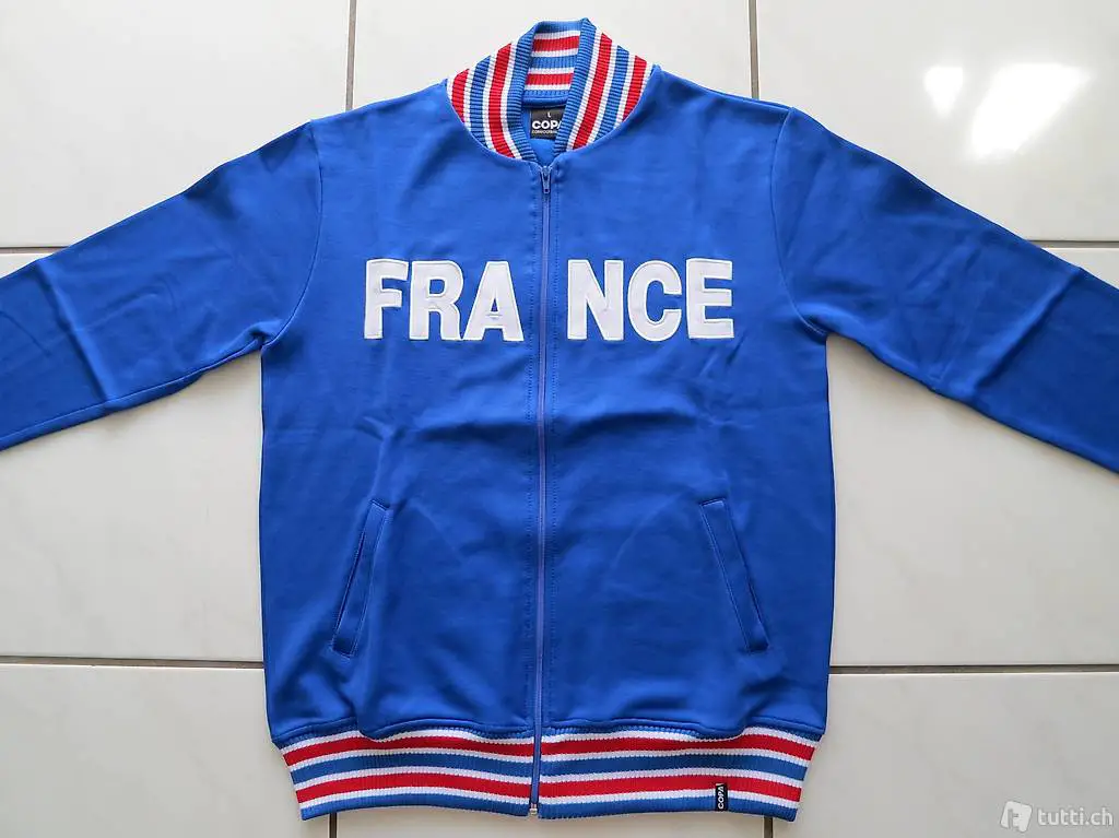 Original COPA Fussball Jacke Nationalteam Frankreich France
