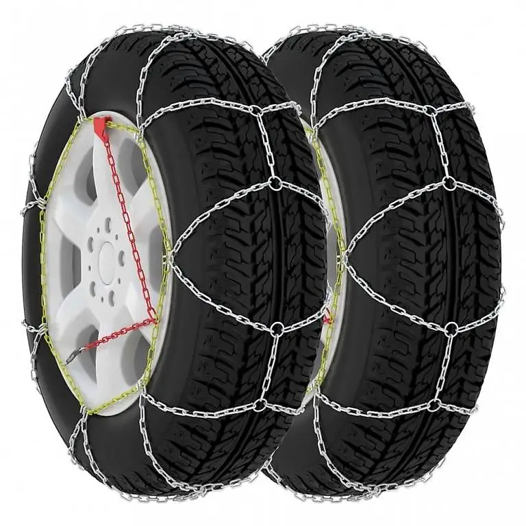 NeuSchneeketten für Autoreifen 2 Stk. 16 mm SUV