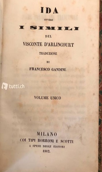 1842 Ida ovvero i simili